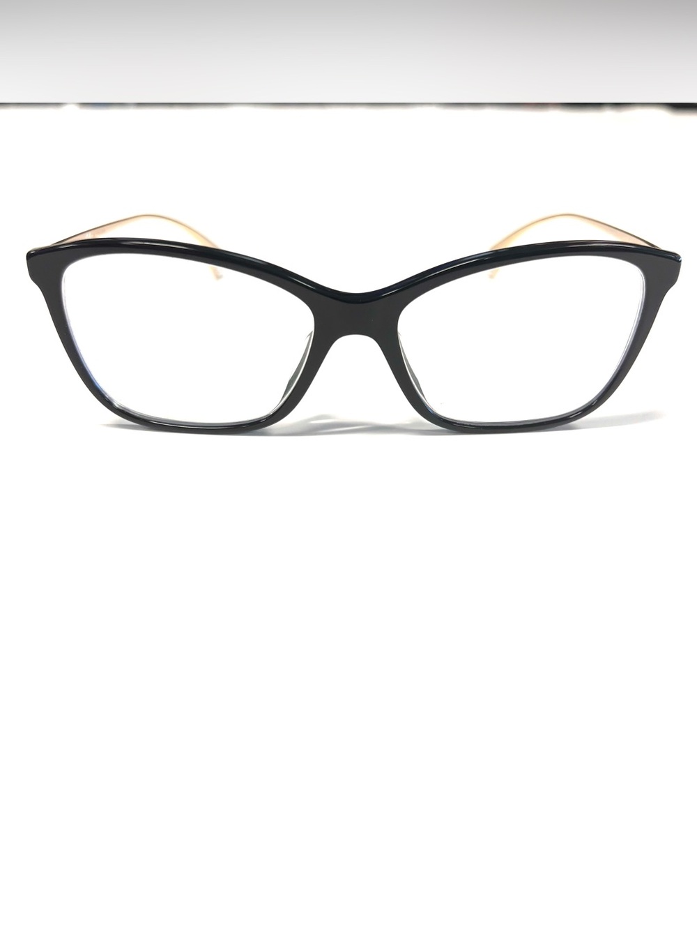 Chanel Eyeglasses Frames 3422-A c.501 Black/Gold 54-16-140 Italy